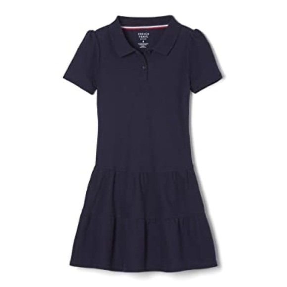 Girls French Toast Polo uniform Dress - Picture 1 of 8